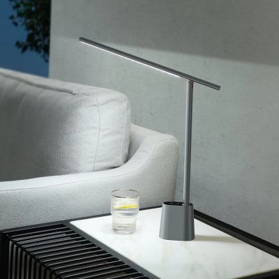 11. Baseus Smart Eye kabellose LED-Schreibtischlampe mit Akku 2200 mAh grau (DGZG-0G)