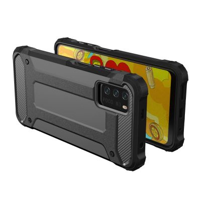 6. Hybrid Armor robuste TPU/PC Panzer Handyhülle Hard Case für Xiaomi Redmi Note 10 5G / Poco M3 Pro golden