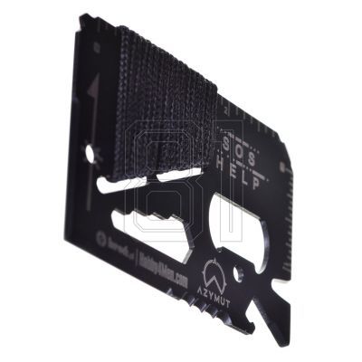 2. Multitool AZIMUTH TOOL CARD Multifunktionskarte - 13 Werkzeuge + Koffer, 85/53 mm (H-O200930TC)