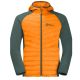Jack Wolfskin Routeburn Pro Hybrid M Wasserdichte Outdoor-Jacke Gelb (1710511_3285)