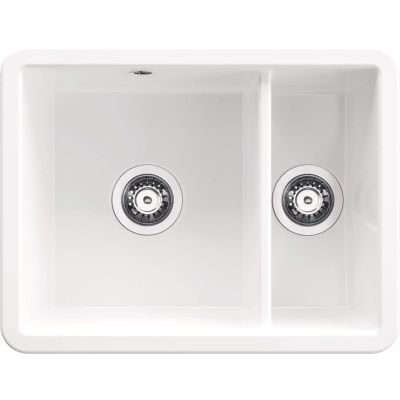 Keramikspüle mit 1,5 Becken