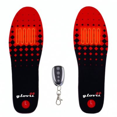 14. Glovii GW2M beheizte Schuheinlage (35, 36, 37, 38, 39, 40; schwarz und rot)