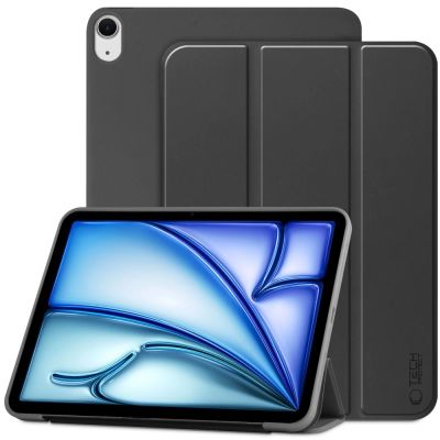 Tech-Protect SmartCase Hülle für iPad Air 10,9" 2020-2022 / 11" 2024 - Schwarz