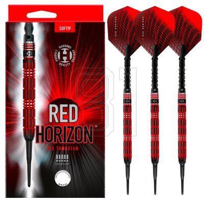 Harrows RED HORIZON 90 % ImperialDiamond-Darts mit weicher Spitze