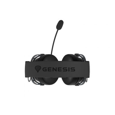 4. GENESIS Toron 531 Gaming-Headset mit Kabel und Kopfbügel, Schwarz