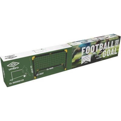 9. Faltbares Fußballtor von UMBRO mit Netz, 90 x 59 x 61 cm