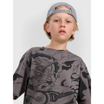 2. Oversize-T-Shirt für Jungen mit Aufdruck 4F 4FJRAW25TTSHM3063-90A