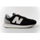 2. New Balance Herren-Sneaker 237 aus schwarzem Leder