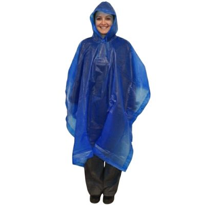 3. Regenmantel/Poncho/Umhang, Blau, Redcliffs