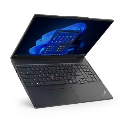 14. Lenovo ThinkPad E16 Gen 2 Ryzen 5 7535U 16" WUXGA IPS 300 Nits AG 8 GB DDR5 SSD 256 660 MB Hintergrundbeleuchtete Tastatur, Frontgrafikkamera, 1080p-Kamera, 47 Wh, Windows 11 Pro, Schwarz (Neuverpackung) 2 Jahre
