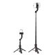 5. Acefast E42 Selfie-Stick mit automatischem Stativ und Bluetooth-Fernbedienung, 1,05 m – Schwarz