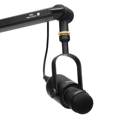 10. BOYA BY-DM500 Dynamisches XLR-Mikrofon mit Nierencharakteristik für Podcasts – Schwarz