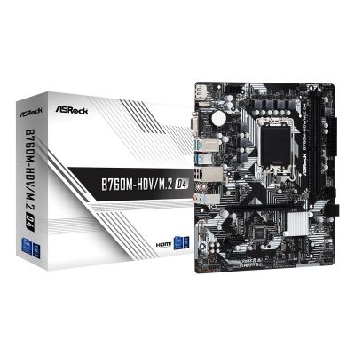 Asrock B760M-HDV/M.2 D4 Mainboard