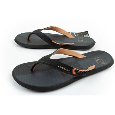 8. Rider Schuhe Herren Sport-Flip-Flops R1 Prime bequeme Hausschuhe schwarz