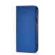 9. Magnet Card Case Hülle für iPhone 14 Flip Cover Wallet Stand blau
