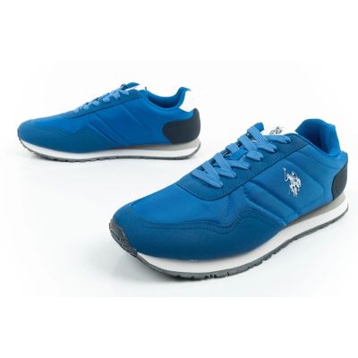 8. US Polo Assn Sportschuhe, Sneaker für Herren, modisch, bequem, blau