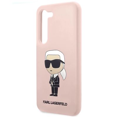 6. Karl Lagerfeld KLHCS23MSNIKBCP S23+ S916 Hardcase pink/pink Silikon Ikonik