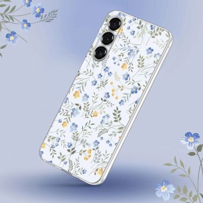 2. Tech-Protect FlexAir+ Hülle für Samsung Galaxy A17 4G / 5G - Gänseblümchen mit Blättern