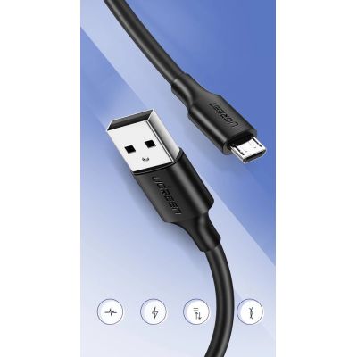 3. Ugreen US289 60138 Micro-USB/USB-A-Kabel 2 m – Schwarz
