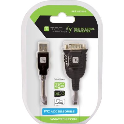 2. TECHLY USB-ZU-RS232/COM/D-SERIAL-PORT-KONVERTER