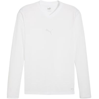Herren-T-Shirt Puma TeamGOAL Baselayer Tee Longsleeve, weiß, 658777 04