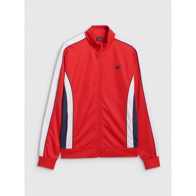 4. Herren-Sweatshirt mit Reißverschluss ohne Kapuze 4F 4FRAW25TSWSM2459-62S