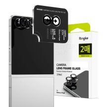 Ringke Kameraschutzrahmen, 2er-Pack für Samsung Galaxy Z Flip 8 – Schwarz