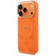 2. Guess Peony Hot Stamp MagSafe Hülle für iPhone 17 Pro Max - Orange