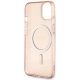 7. Guess GUHMP14MHCMCGP iPhone 14 Plus 6.7" pink/pink Hardcase Glitter Gold MagSafe
