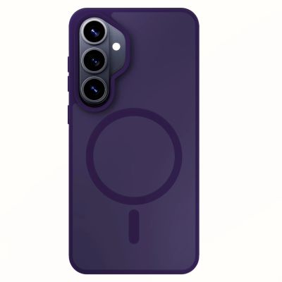 24. 3mk Smoke MagCase für Samsung Galaxy S26 - lila
