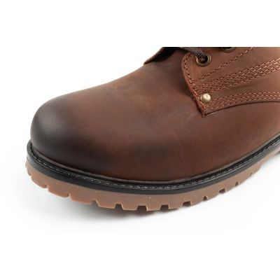 16. Wrangler Arch Herrenstiefel Chelsea Boots Elegantes Leder Dunkelbraun