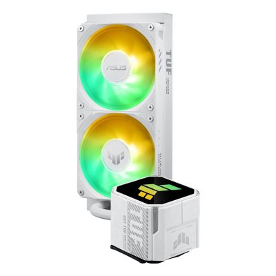 6. ASUS TUF GAMING LC III 240 ARGB WHT Kühler