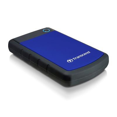 Transcend 2 TB StoreJet 25H3 Externe Festplatte 2,5" Micro-USB B 3.2 Gen 1 (3.1 Gen 1) Schwarz, Blau