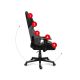 32. Huzaro Force 6.2 Gaming-Stuhl aus grauem Netzgewebe