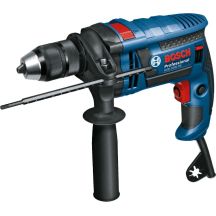 Bosch GSB 1600 RE Bohrmaschine mit Schnellspannbohrfutter, 1,8 kg, blau