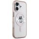 4. Karl Lagerfeld IML Choupette Sketch Logo MagSafe iPhone 17 Hülle - Pink