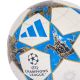 7. adidas UCL Mini 25/26 League Stage Fußball Weiß, Blau und Gold JP1544