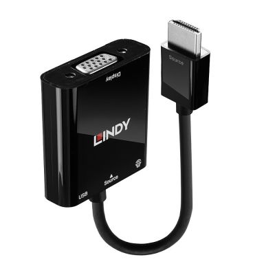 2. LINDY Konverter HDMI auf VGA und Audio 1080p ohne Skalierung