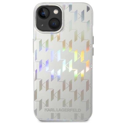 3. Karl Lagerfeld KLHCP14SLGMMSV3 iPhone 14 / 15 / 13 Hülle - Silber