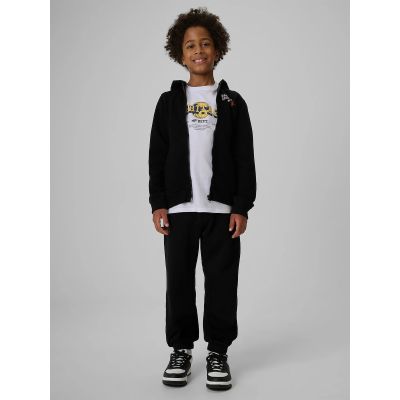Jungen-Sweatjacke mit Kapuze im Regular Fit 4F 4FJRAW26TSWSM3195-20S