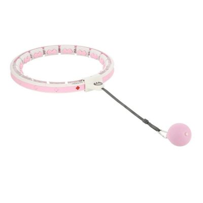 15. HMS HHW06 Hula Hoop mit Nieten, Gewicht und Zähler, rosa