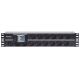 3. Intellinet 19" Rackmount-Steckdosenleiste 2U, 15 Schuko-Steckdosen, Doppelschalter, 3 m Kabel