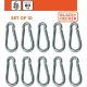 2. Stahlkarabiner, 10 Stück, Black + Decker