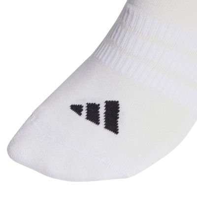 3. Adidas Cushioned Essentials Low Cut Socken, 3 Paar, Weiß, JZ0535
