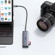 23. Ugreen CM512 90568 USB-C-Adapter – 2x USB-A 3.0 / HDMI / RJ45 / SD- und TF-Kartenleser / USB-C PD 100 W – Grau
