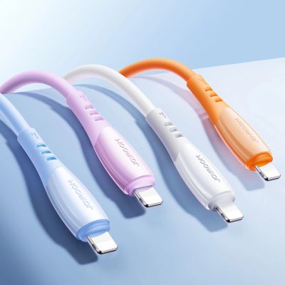 8. Joyroom S-A59 Vibrant Series 3A USB-A - Lightning Kabel 1,2 m - blau