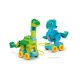 5. LEGO DUPLO 10451 3-in-1 Dinosaurier auf Rädern