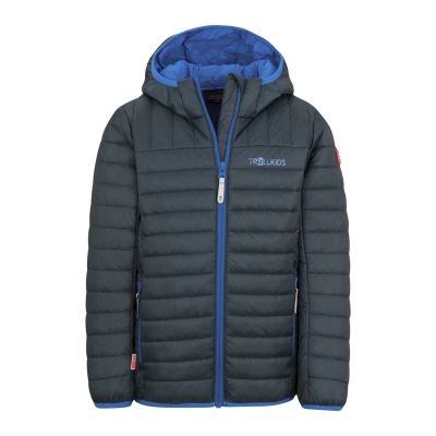 Trollkids Kinder Eikefjord Jacke, Dunkelmarine/Kobaltblau (463-110)