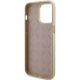 7. Guess Glitter Glossy Script Hülle für iPhone 15 Pro Max – Gold