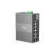 6. TP-Link Omada IES210GPP Netzwerkkabel, Managed Gigabit Ethernet (10/100/1000), PoE-Unterstützung, DIN-Schienenmontage, Grau